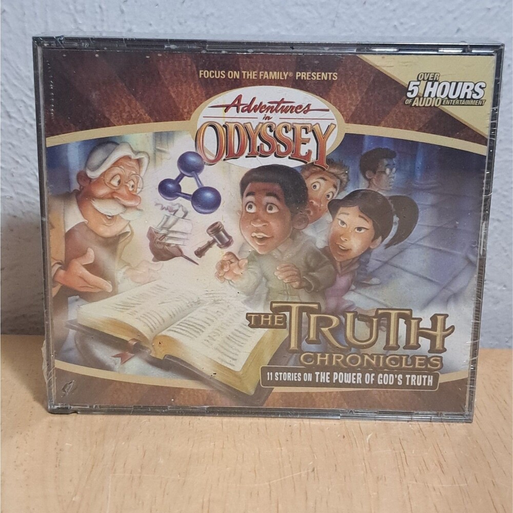BRAND NEW SEALED  Adventures in Odyssey THE TRUTH CHRONICLES 4-CD Audio Set